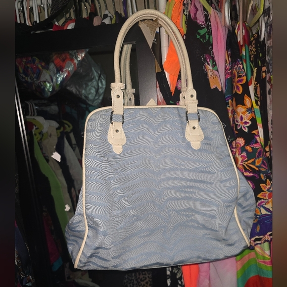 ๐๐๐๐NEED GONE TAKN OFFERS RARE vintage Authentic Tiger striped Fendi tote - Picture 9 of 14
